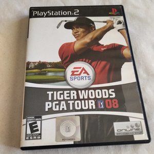 PS2 Tiger Woods PGA Tour 08